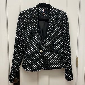 Tommy Hilfiger polka dot blazer